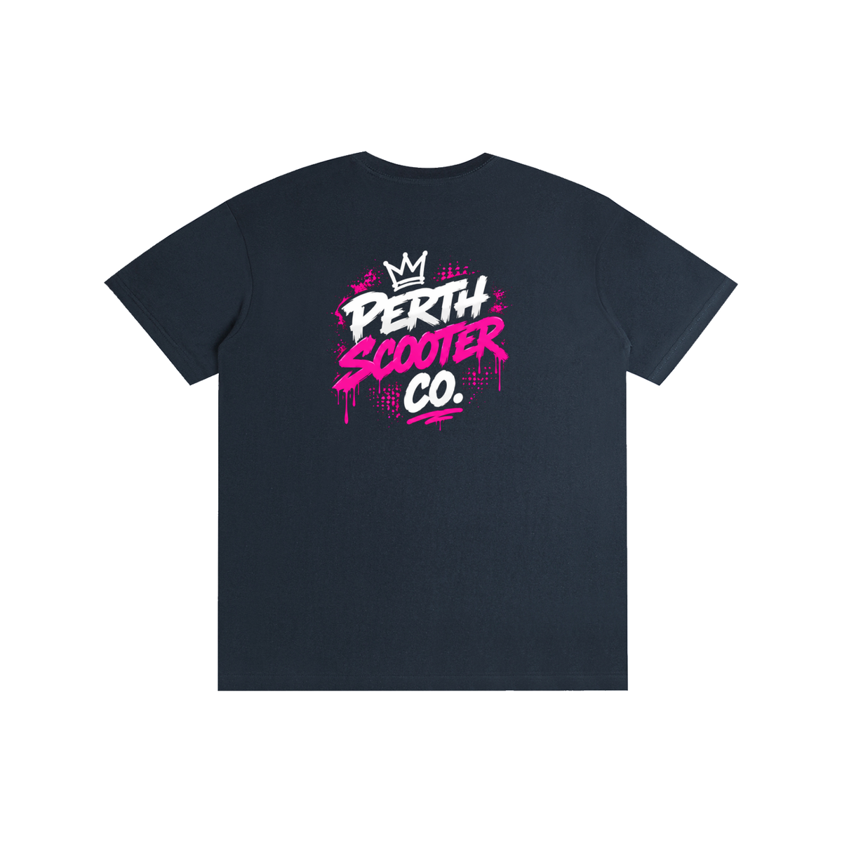 Perth Scooter Co.-Adult Unisex T-Shirt- Pink