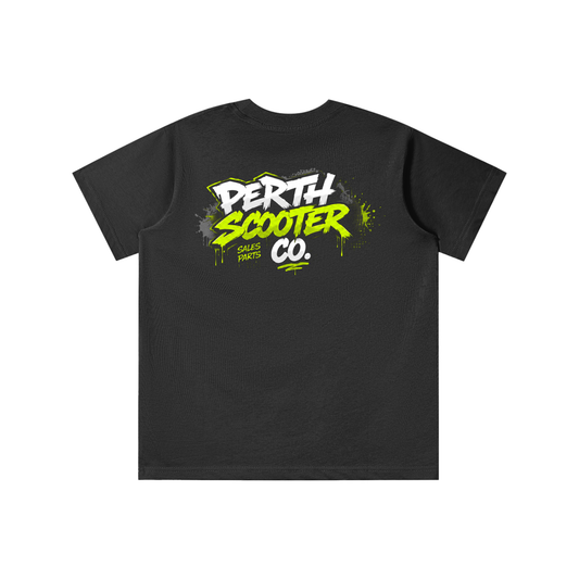 Perth Scooter Co. - Kids- T- Shirt- Lime Green