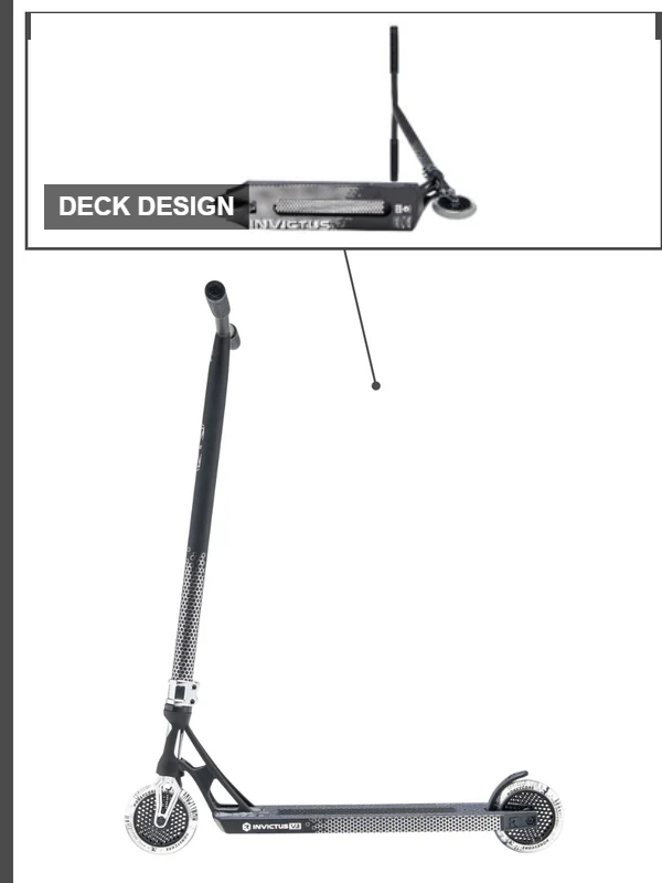 Root Industries Invictus V3 Complete Scooter - Black/Chrome