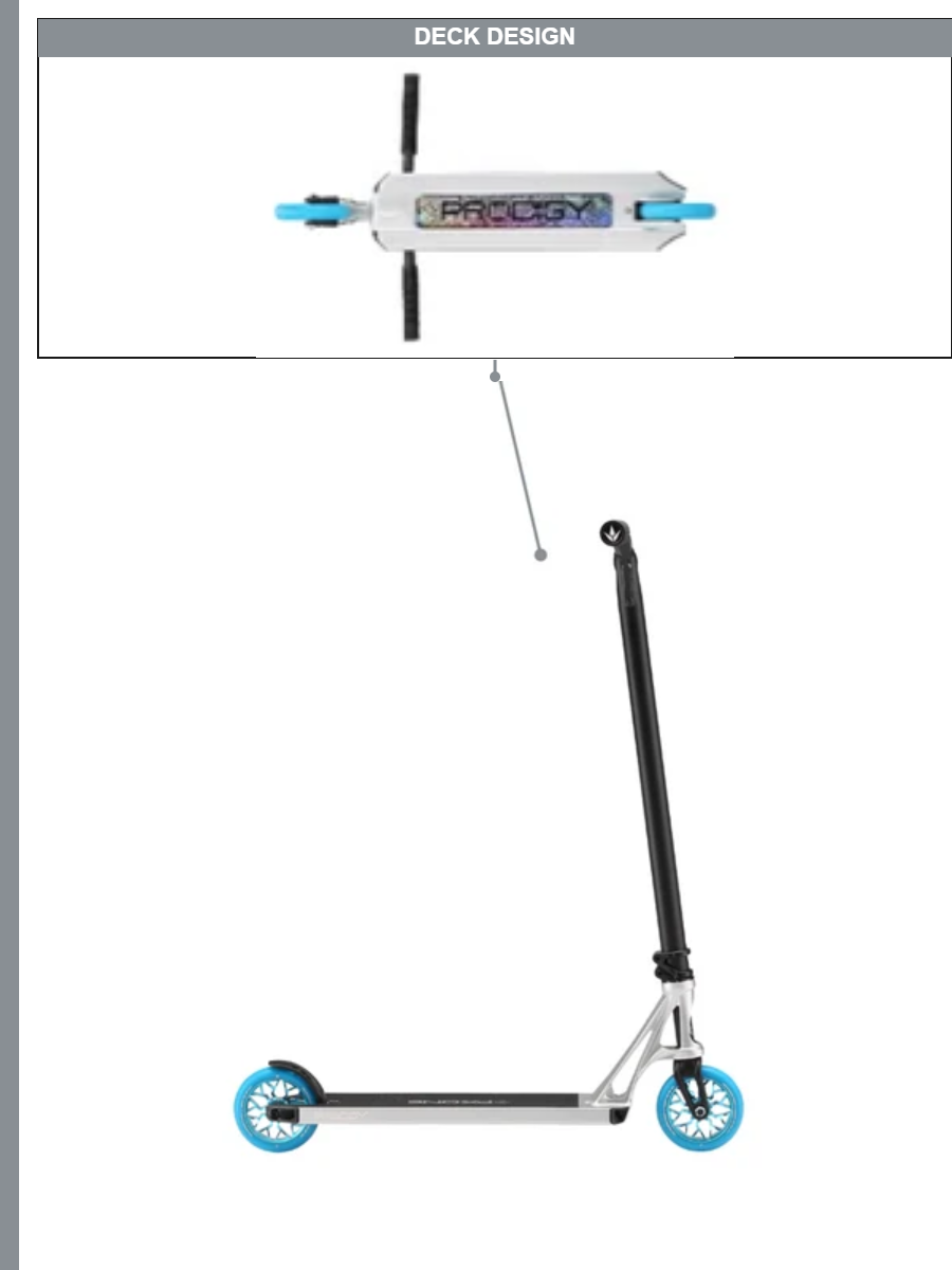 Envy Prodigy Series X One Complete Scooter - Silver