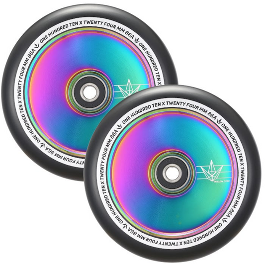 Envy 110mm Hollow Core Wheel (Single) - Oil Slick