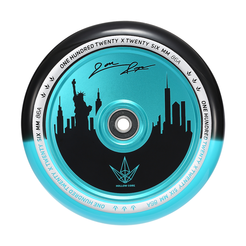 Envy 120mm Jon Reyes Signature Wheel (Single) - Black/Teal