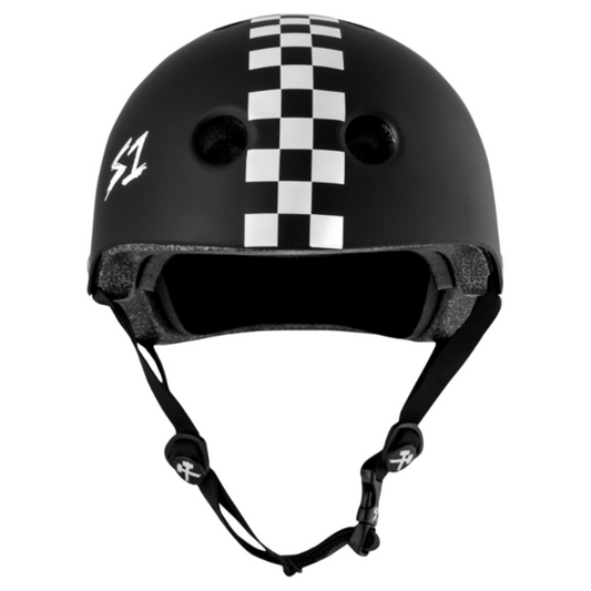 S1 Lifer Helmet - Matte/White Checkers