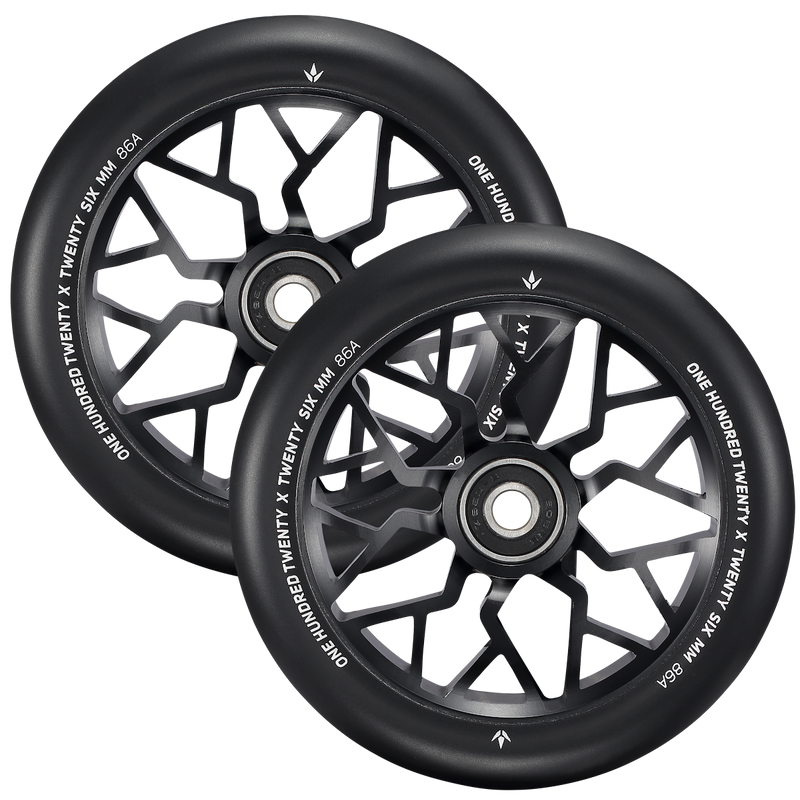Envy 120mm Sector Wheel (Single) - Black