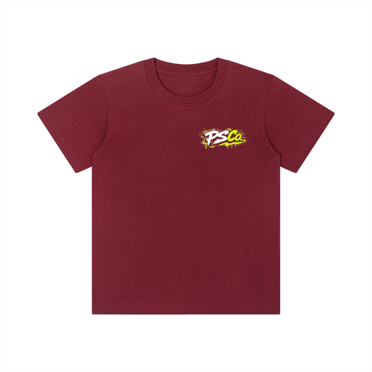 Perth Scooter Co. Kids T-Shirt- Lime Green