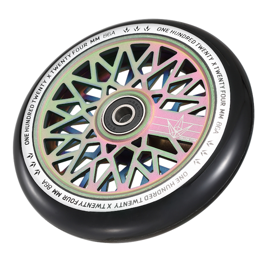 Envy 120mm Hollow Core Diamond Wheel (Single) - Matted Oil Slick