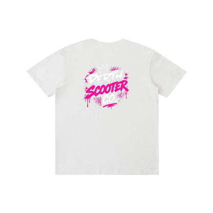 Perth Scooter Co.-Adult Unisex T-Shirt- Pink
