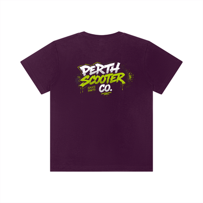Perth Scooter Co. Kids T-Shirt- Lime Green