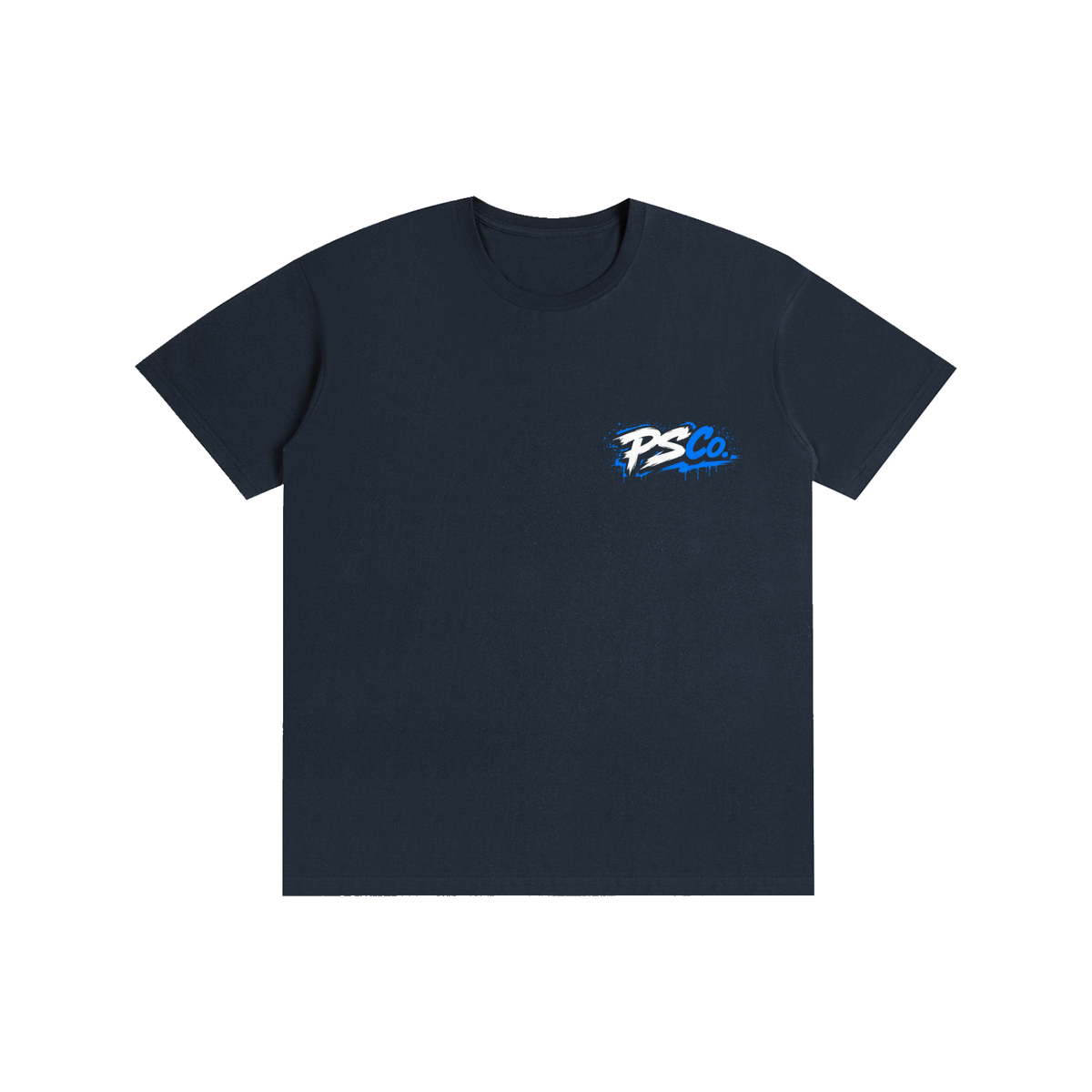 Perth Scooter Co.-Adult Unisex T-Shirt- Blue