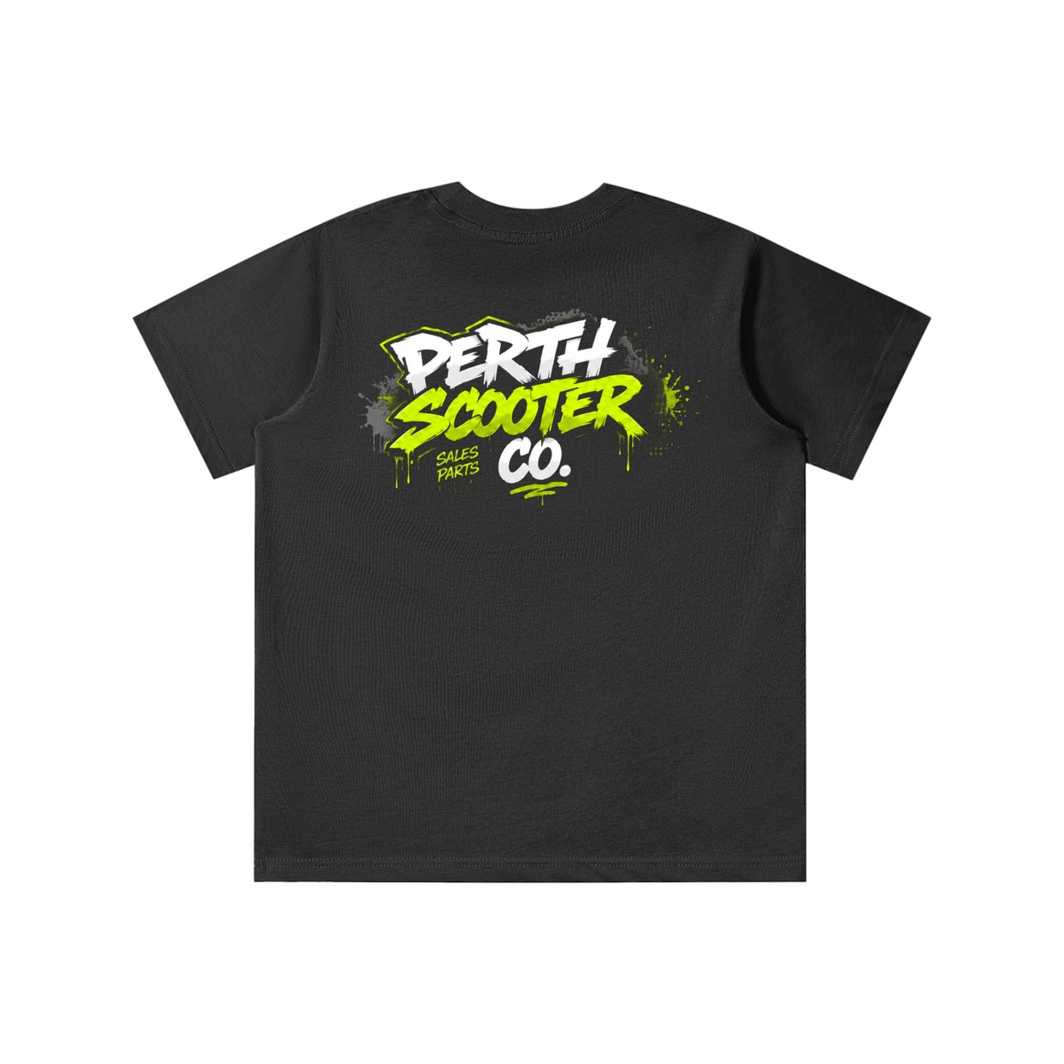 Perth Scooter Co. - Kids- T- Shirt- Lime Green