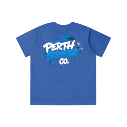 Perth Scooter Co. - Kids- T- Shirt- Blue
