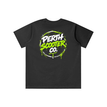 Perth Scooter Co. - Kids- T- Shirt- Lime Green
