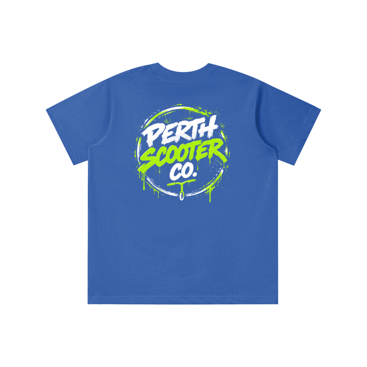 Perth Scooter Co. - Kids- T- Shirt- Lime Green