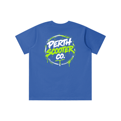 Perth Scooter Co. - Kids- T- Shirt- Lime Green