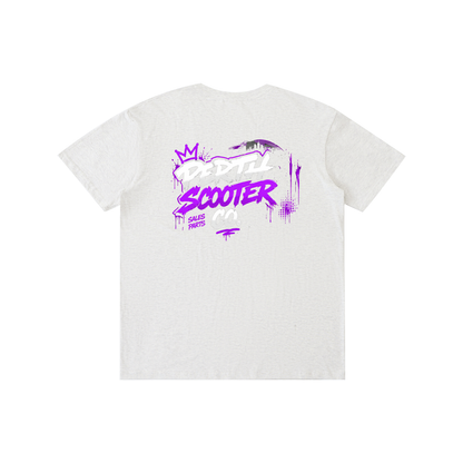 Perth Scooter Co.-Adult Unisex T-Shirt- Purple