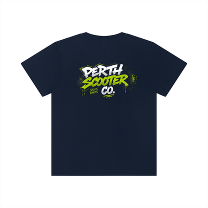 Perth Scooter Co. Kids T-Shirt- Lime Green