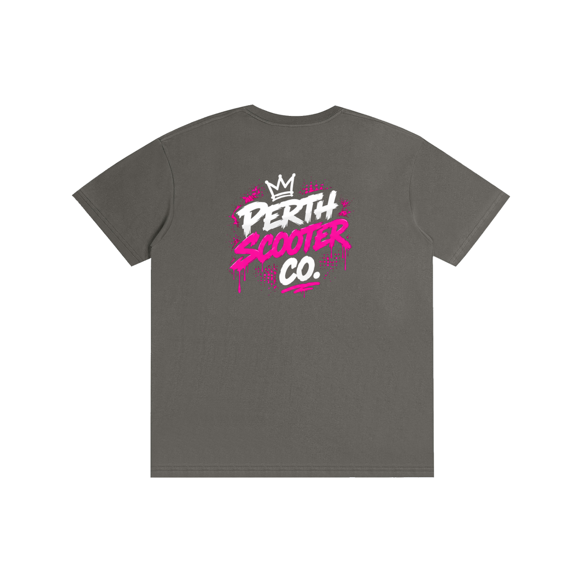 Perth Scooter Co.-Adult Unisex T-Shirt- Pink
