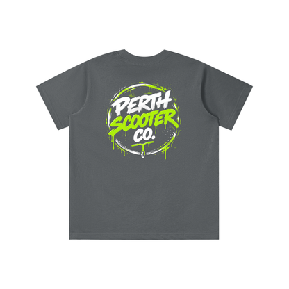 Perth Scooter Co. - Kids- T- Shirt- Lime Green