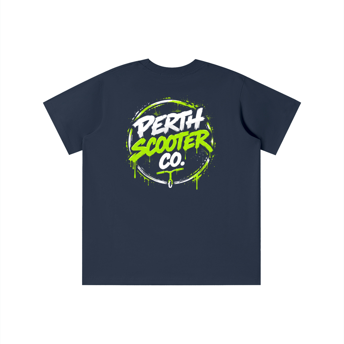 Perth Scooter Co. - Kids- T- Shirt- Lime Green