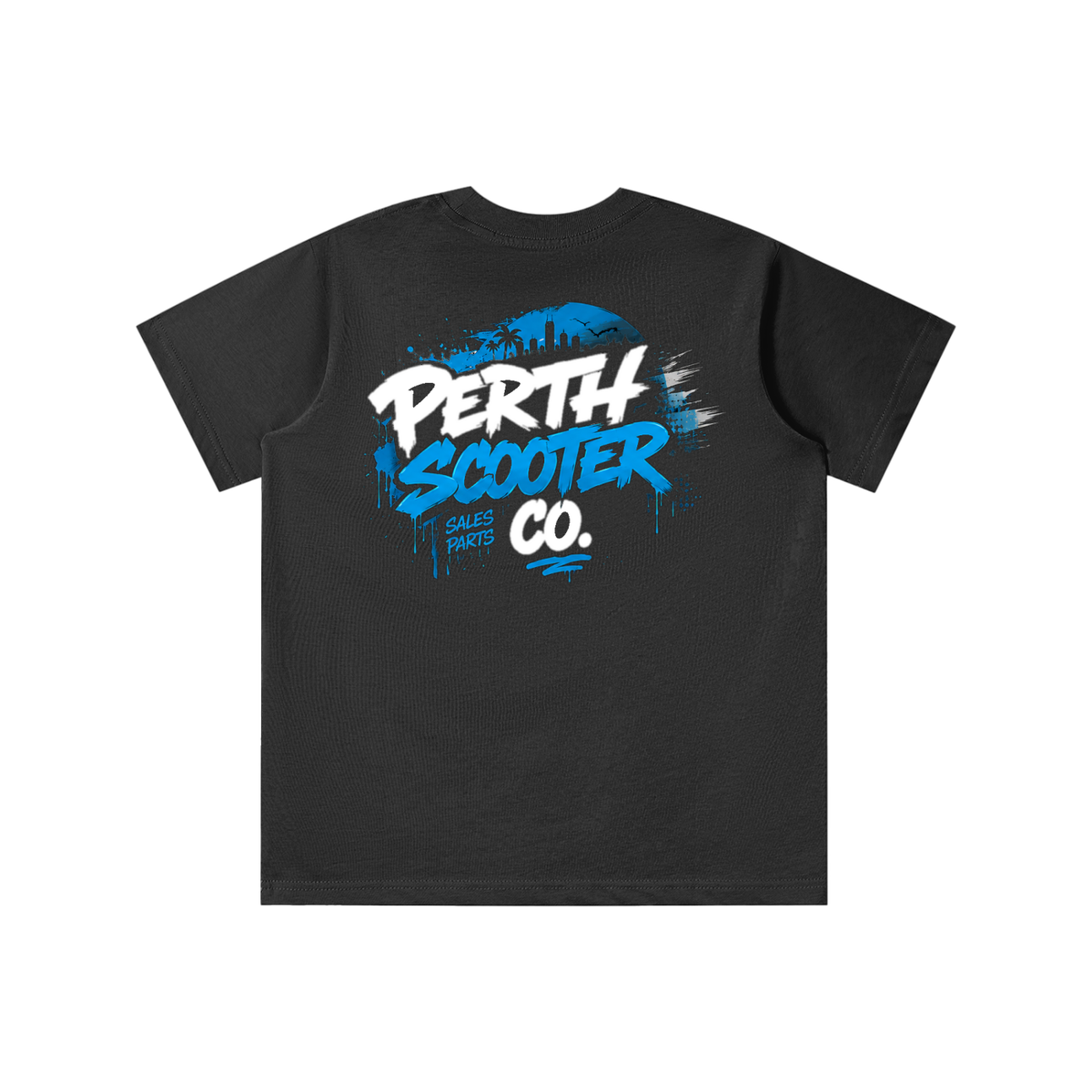 Perth Scooter Co. - Kids- T- Shirt- Blue