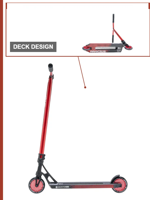 Root Industries Invictus V3 Complete Scooter - Burnt Red