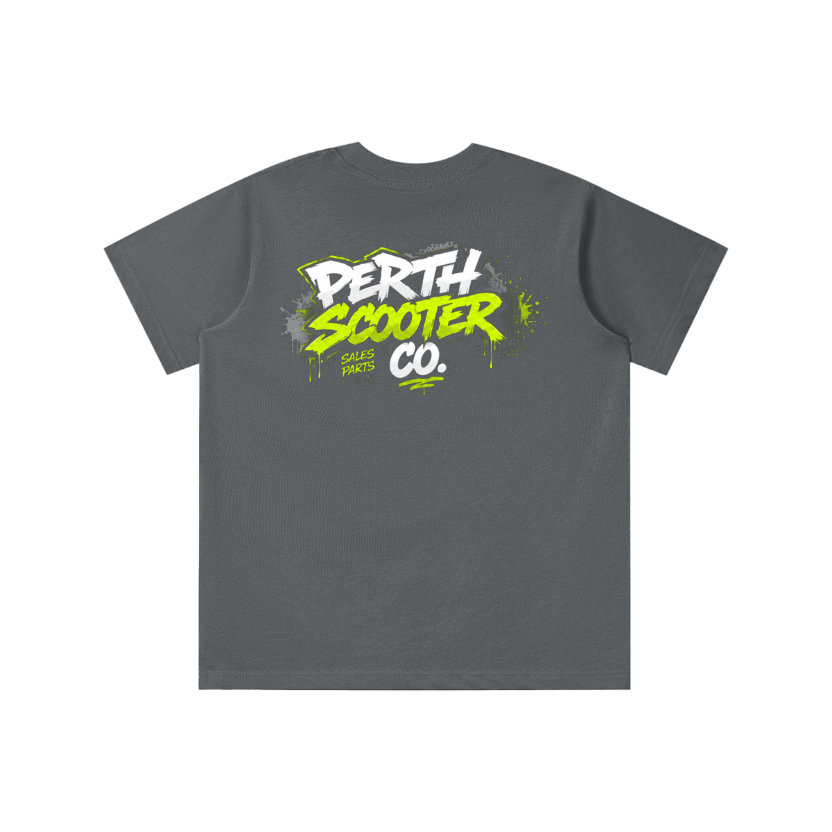 Perth Scooter Co. - Kids- T- Shirt- Lime Green