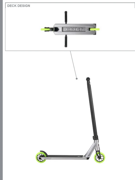Envy Colt Series 6 Complete Scooter - Silver