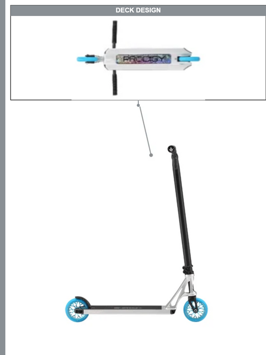 Envy Prodigy Series X One Complete Scooter - Silver