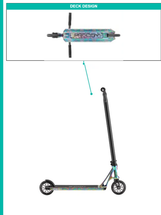 Envy Prodigy Series X One Complete Scooter - Oil Slick