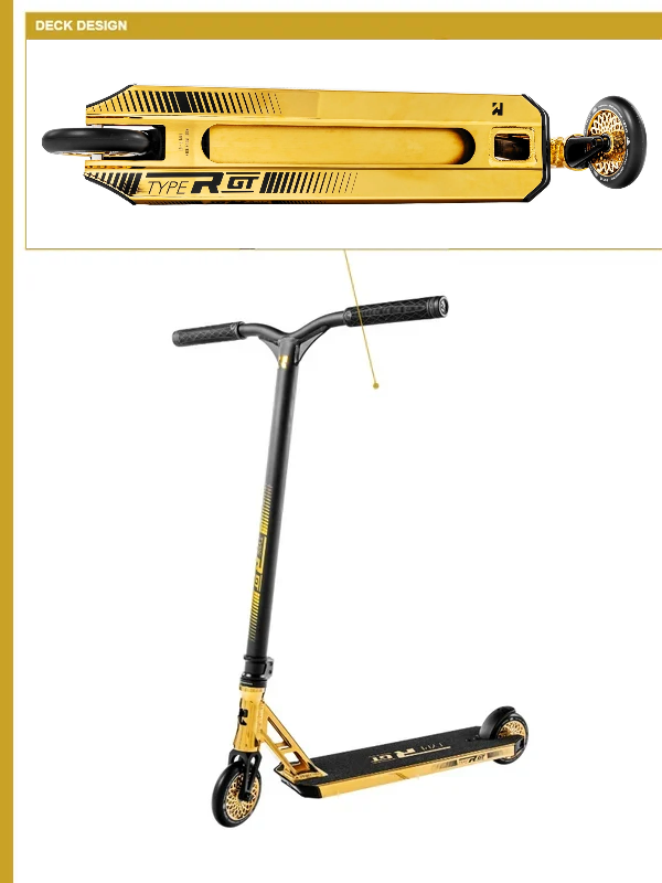 Root Industries Type R GT Complete Scooter - Gold Rush
