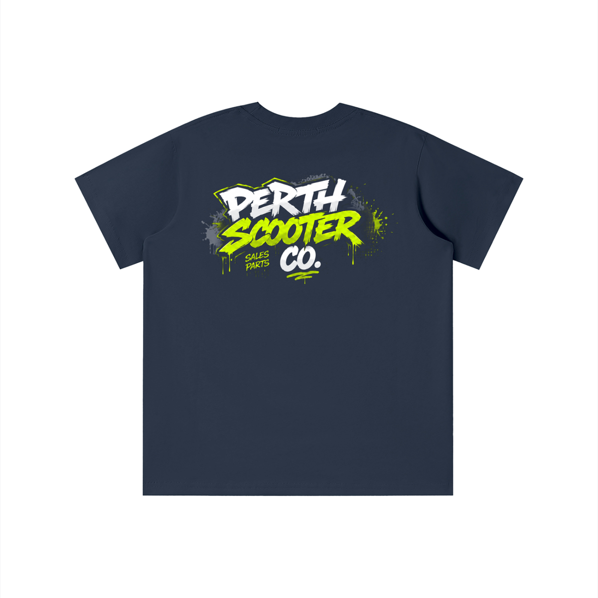 Perth Scooter Co. - Kids- T- Shirt- Lime Green