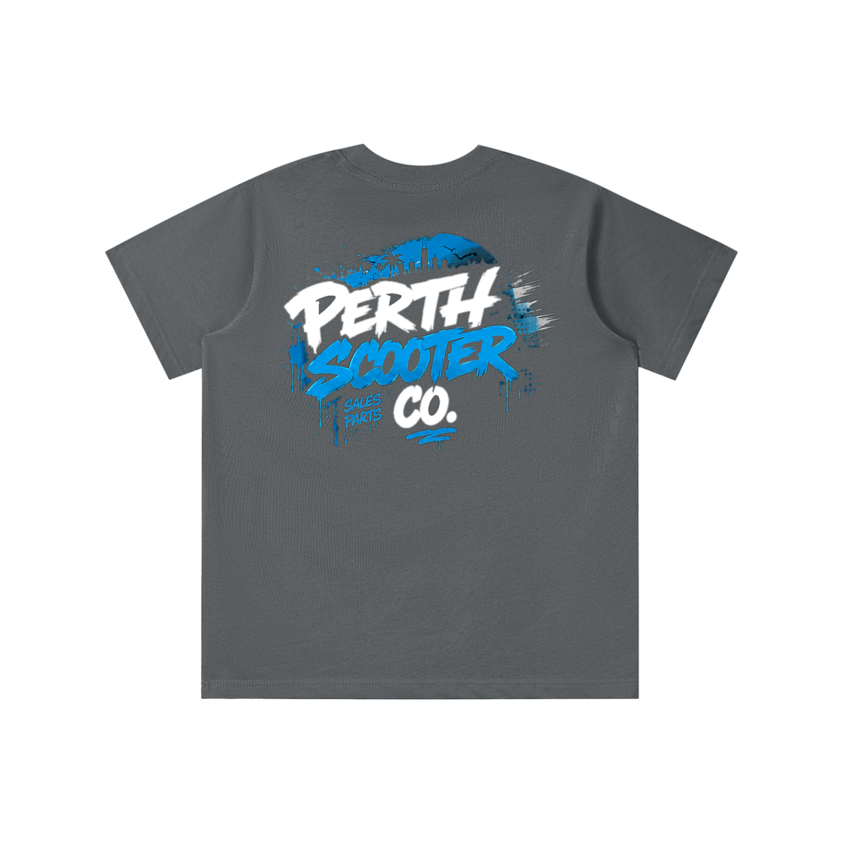 Perth Scooter Co. - Kids- T- Shirt- Blue