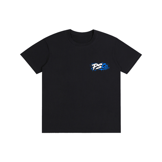 Perth Scooter Co.-Adult Unisex T-Shirt- Blue
