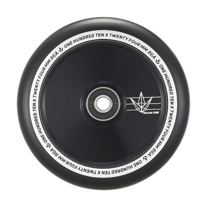 Envy 110mm Hollow Core Wheel (Single) - Black