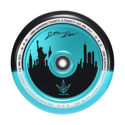 Envy 120mm Jon Reyes Signature Wheel (Single) - Black/Teal