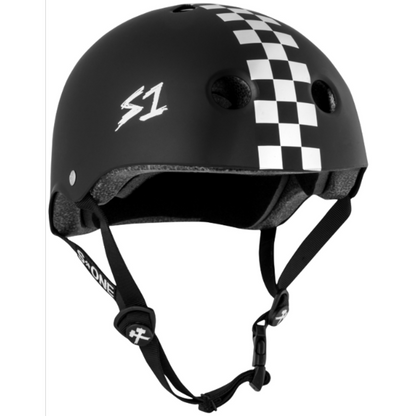 S1 Lifer Helmet - Matte/White Checkers