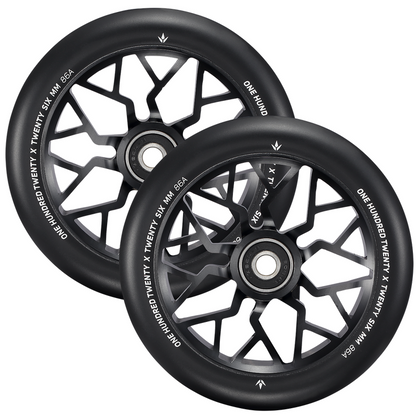 Envy 120mm Sector Wheel (Single) - Black
