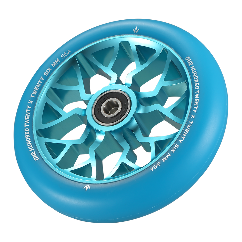 Envy 120mm Sector Wheel (Single) - Teal