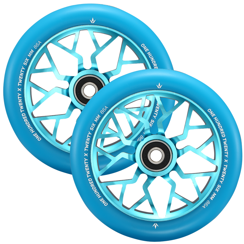 Envy 120mm Sector Wheel (Single) - Teal