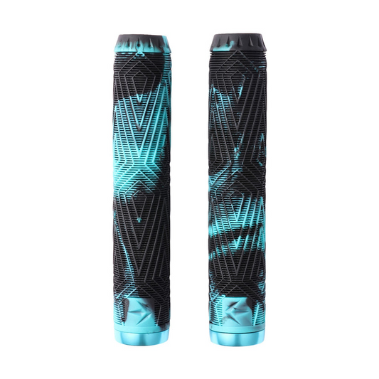 Will Scott Hand Grips - Black/Teal