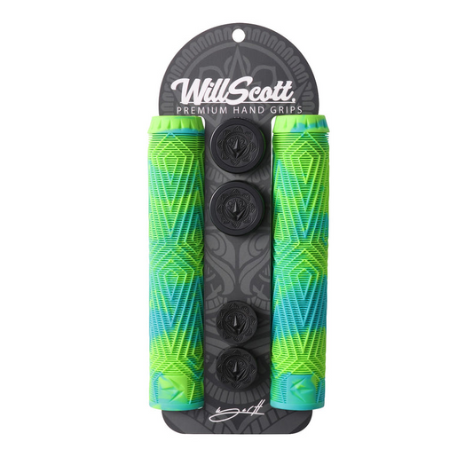 Will Scott Hand Grips - Green/Teal